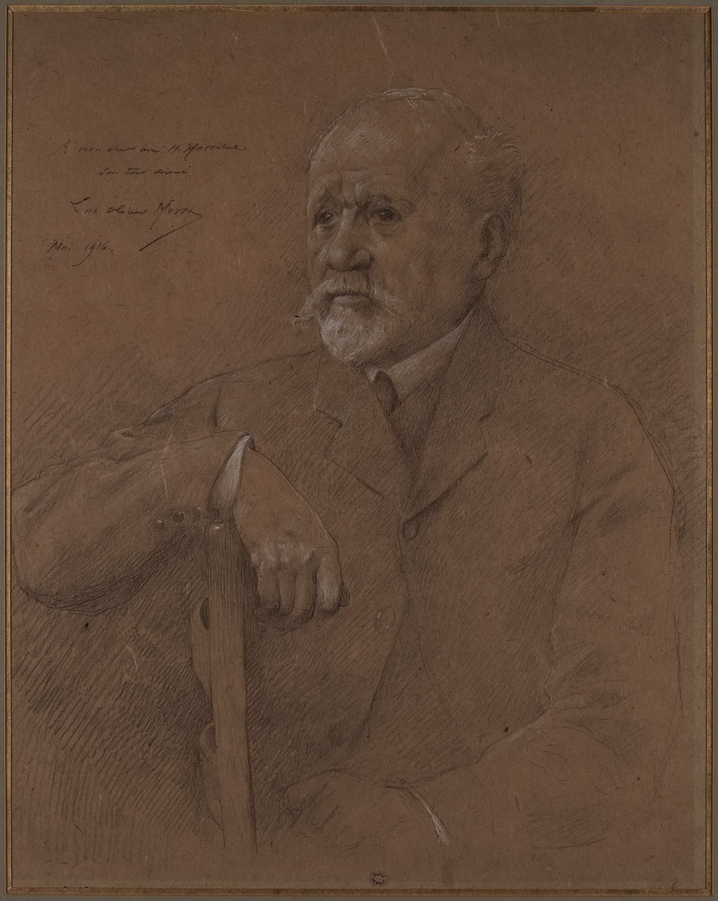 Luc-Olivier Merson, Portrait de Henri Maréchal.