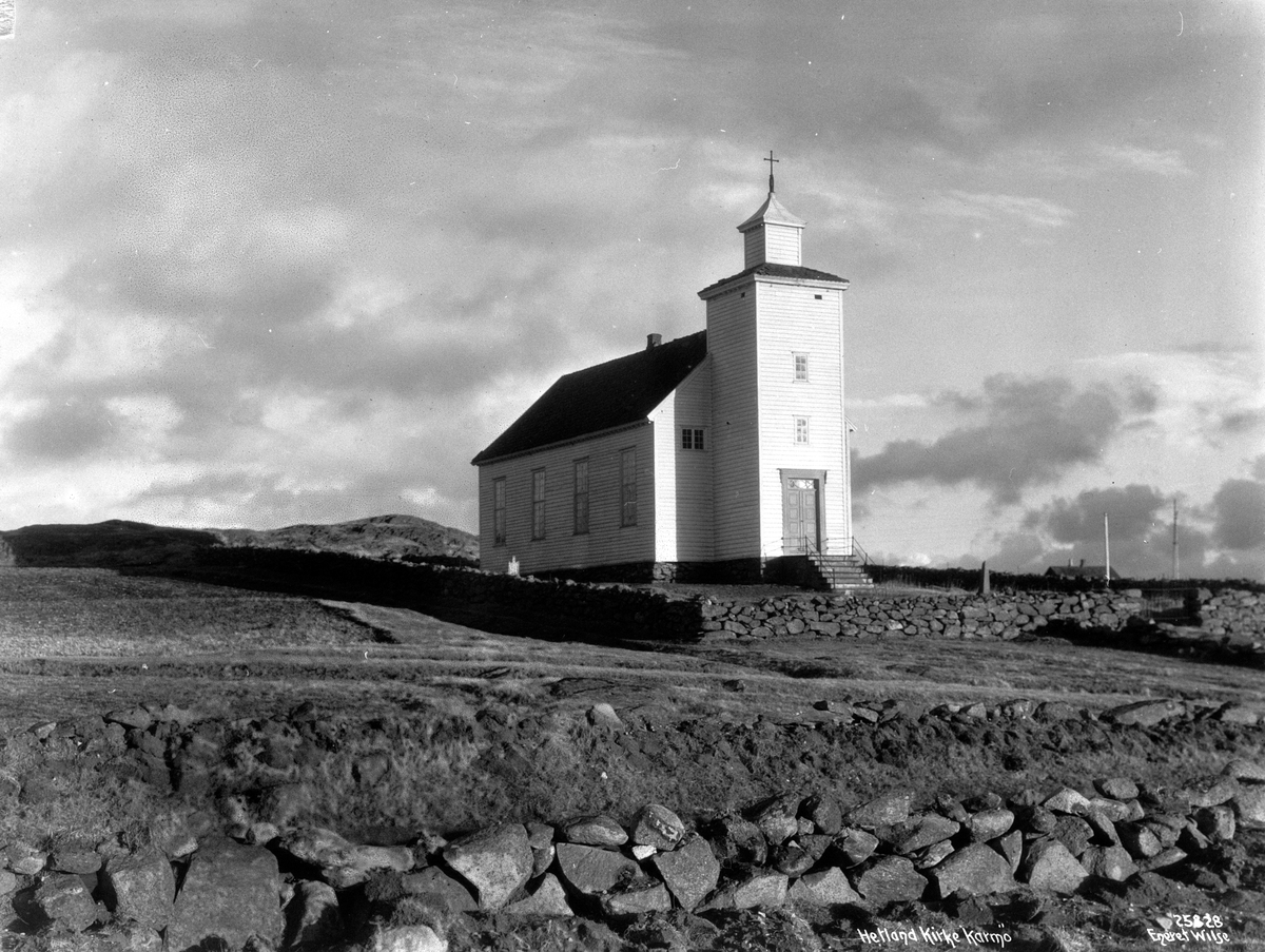 Anders Beer Wilse, Prot: Hetland kirke