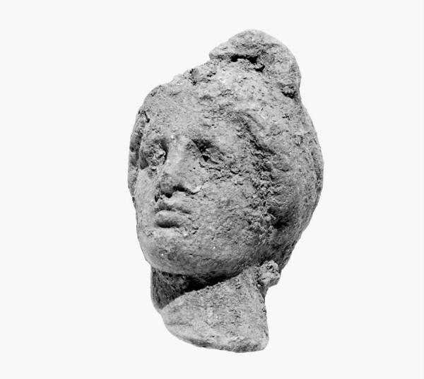 Unknown, Head with Wreath