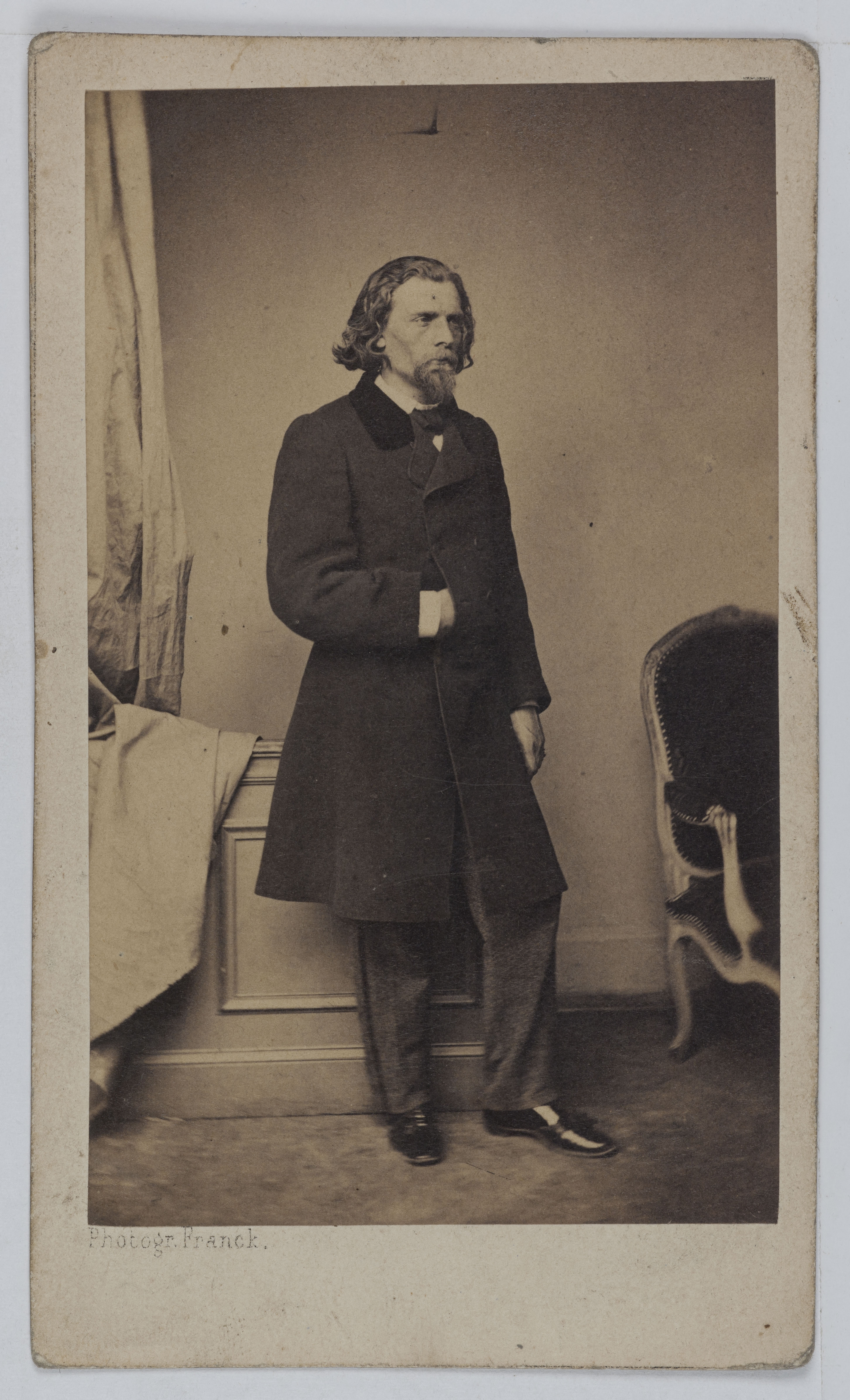 Franck, Portrait d'Antoine Renard (1825-1872), ténor d'opéra.