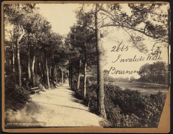 Francis Frith, Invalids Walk.  Bournemouth