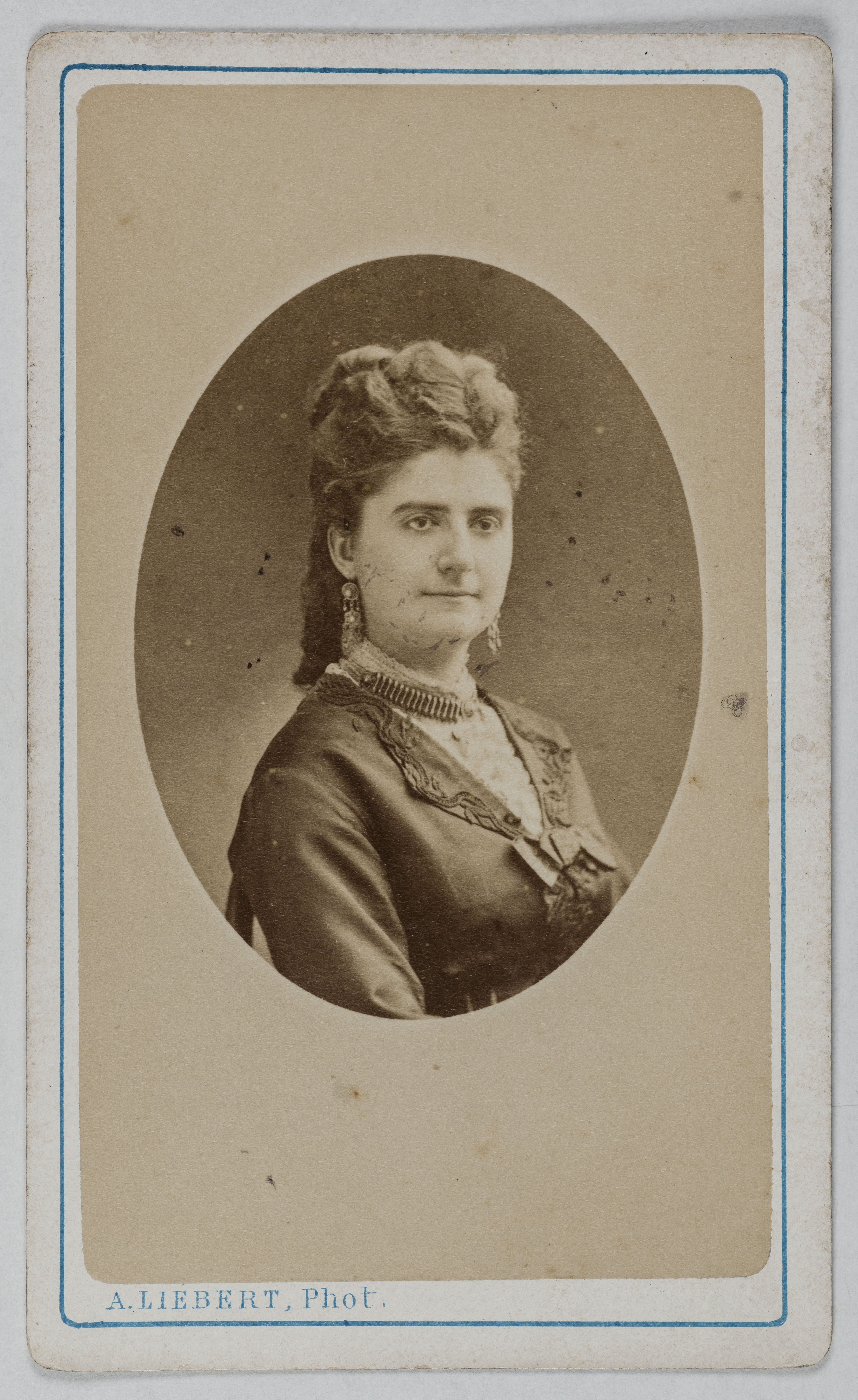 Alphonse Liébert, Portrait de Ferrari, actrice