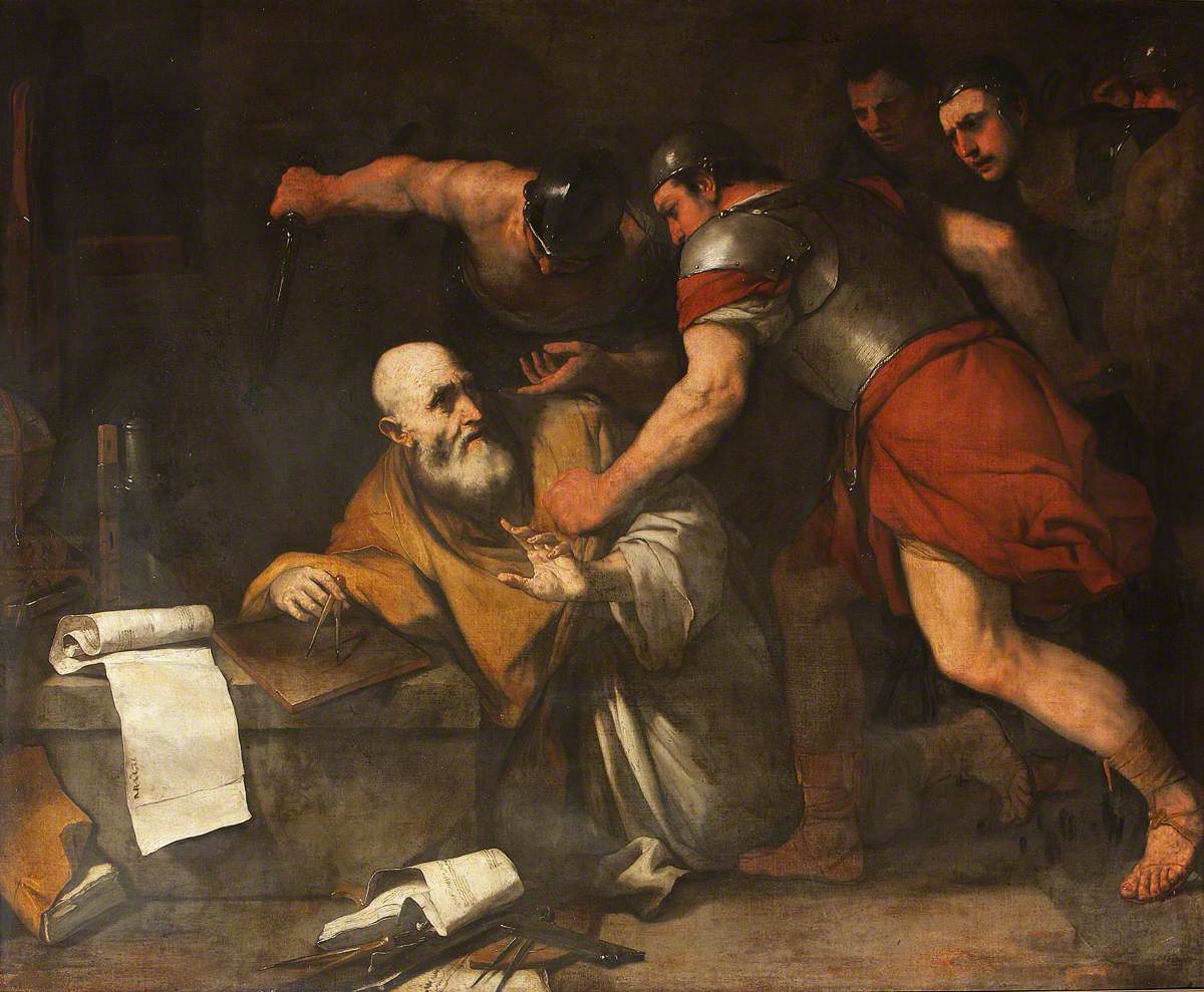 Luca Giordano, The Death of Archimedes