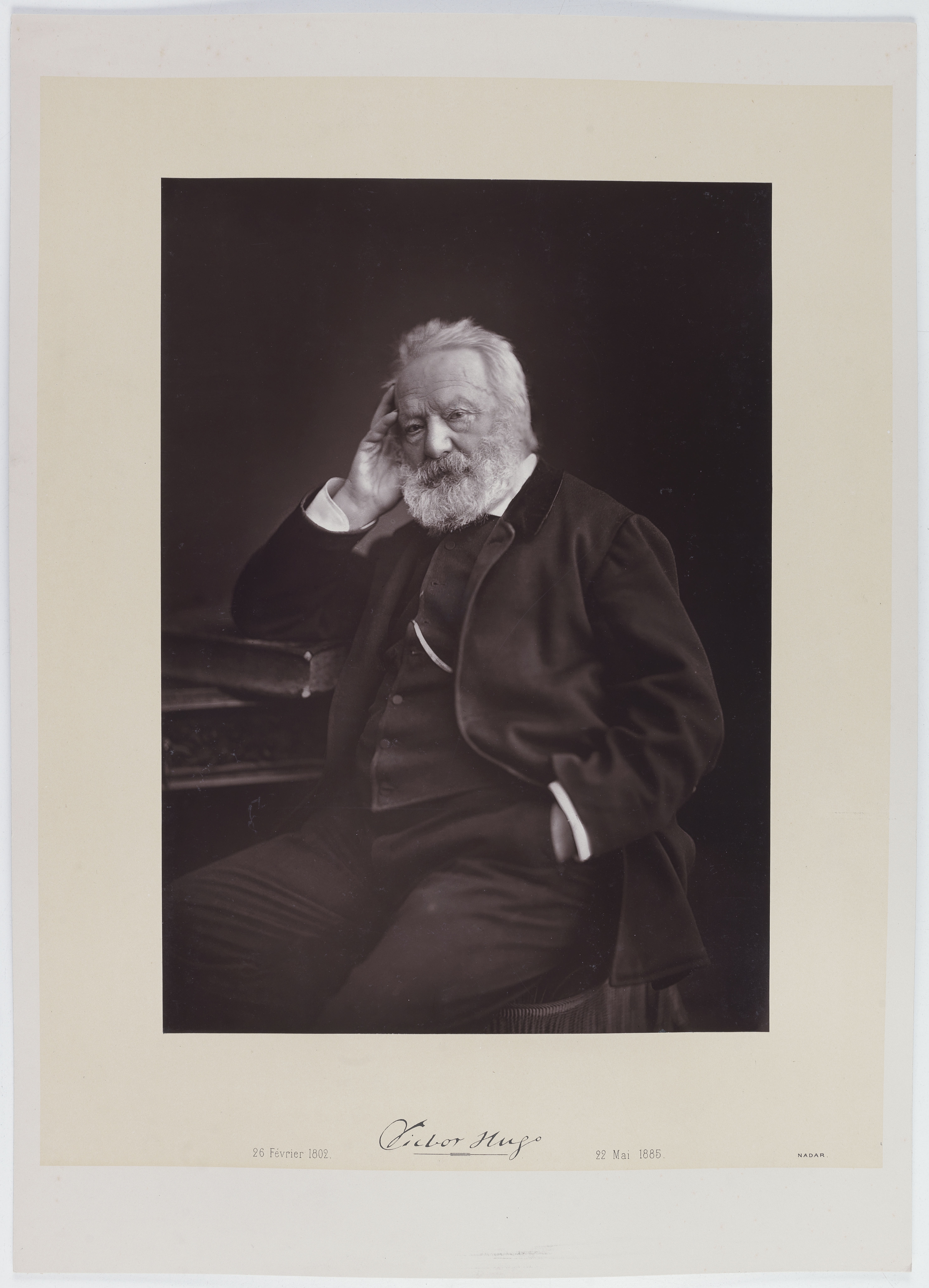 Nadar, Victor Hugo, 26 Février 1802 - 22 Mai 1885