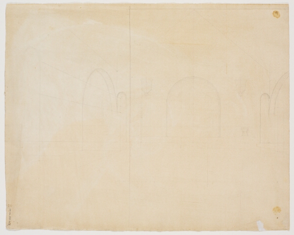 Joakim Skovgaard, Arkitektonisk rids, et kirkerum