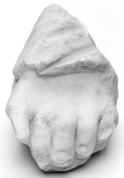 Unknown, Fragment of a Sculpture: Foot