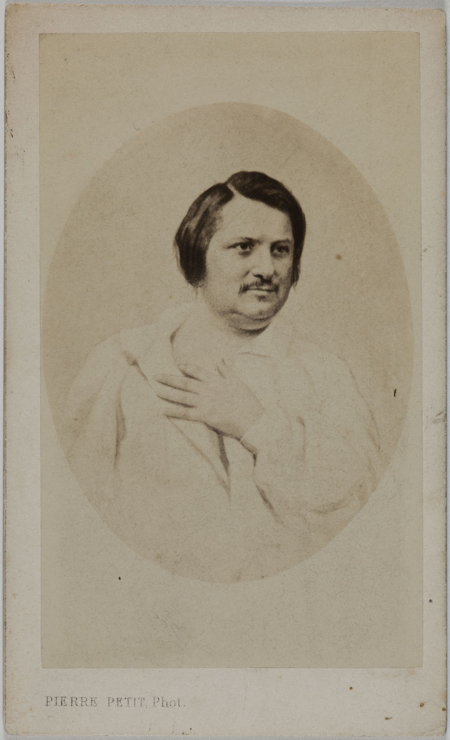 Pierre Petit & Trinquart, Portrait d'Honoré de Balzac (1799-1850), (romancier)