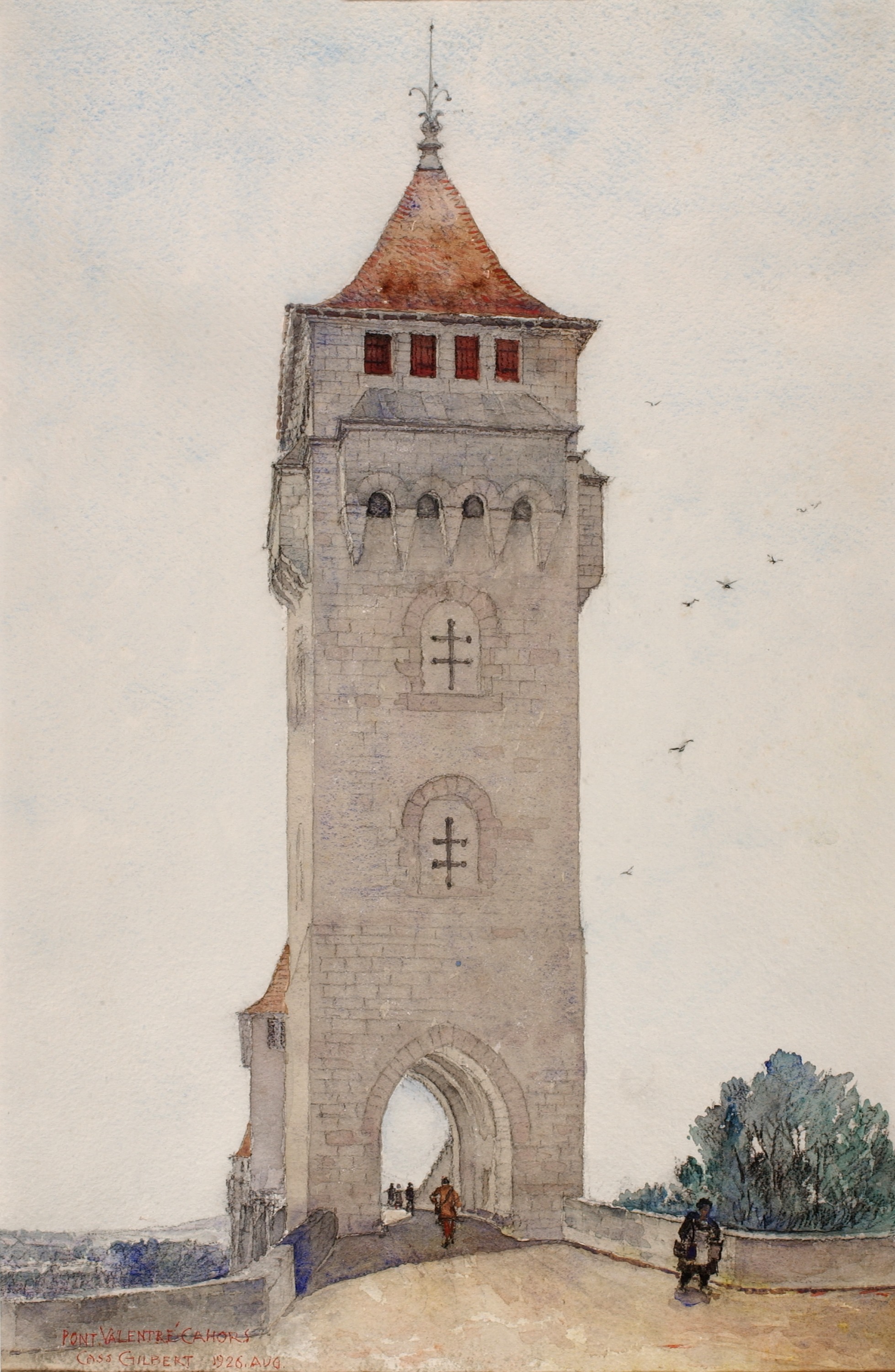 Cass Gilbert, Pont Valentre, Cahors
