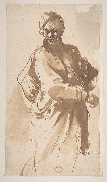 Pier Francesco Mola, Figure of a Man