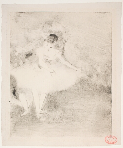 Edgar Degas, Danser på scenen