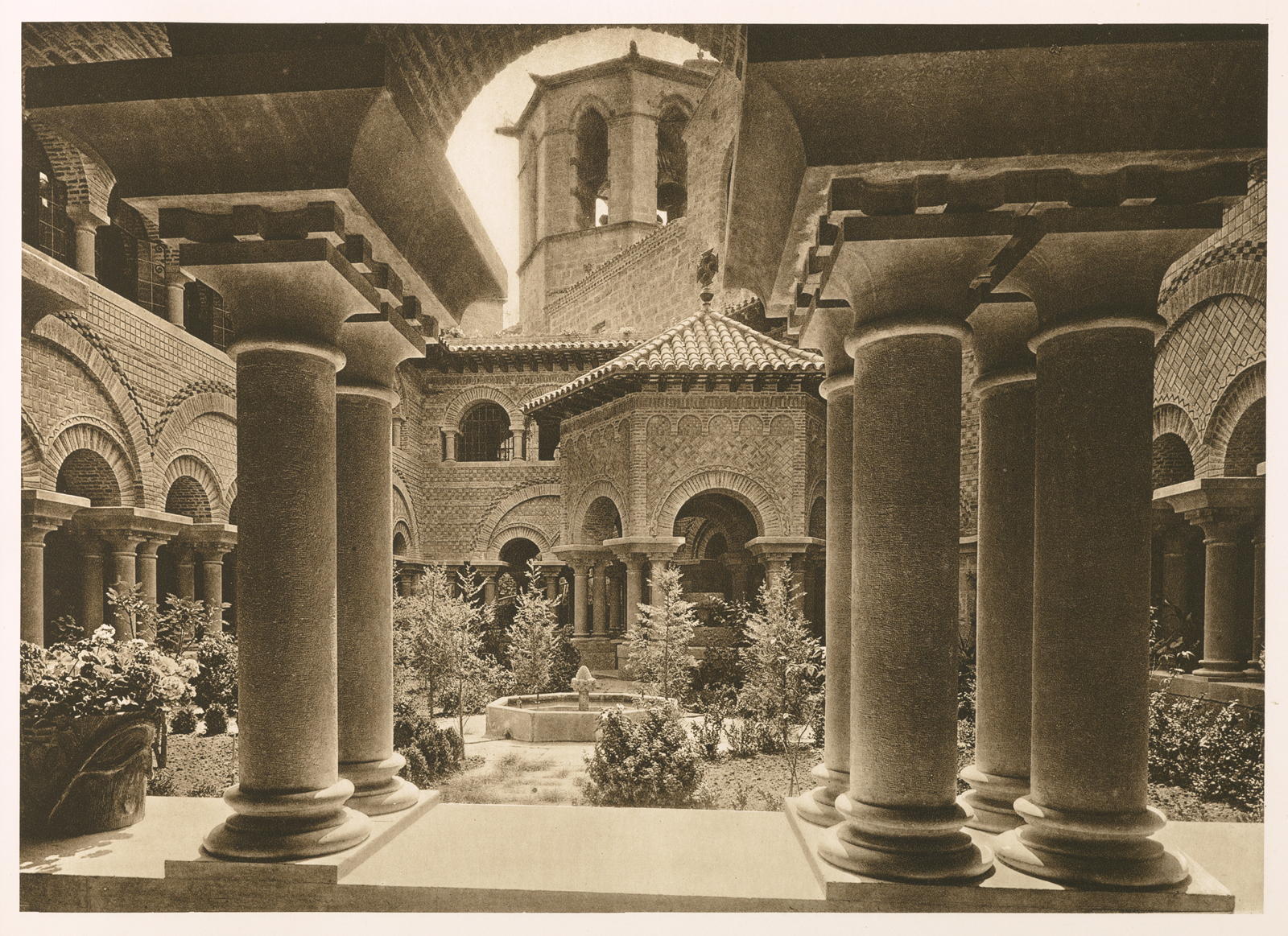 Desconegut, Detall del Claustre romànic