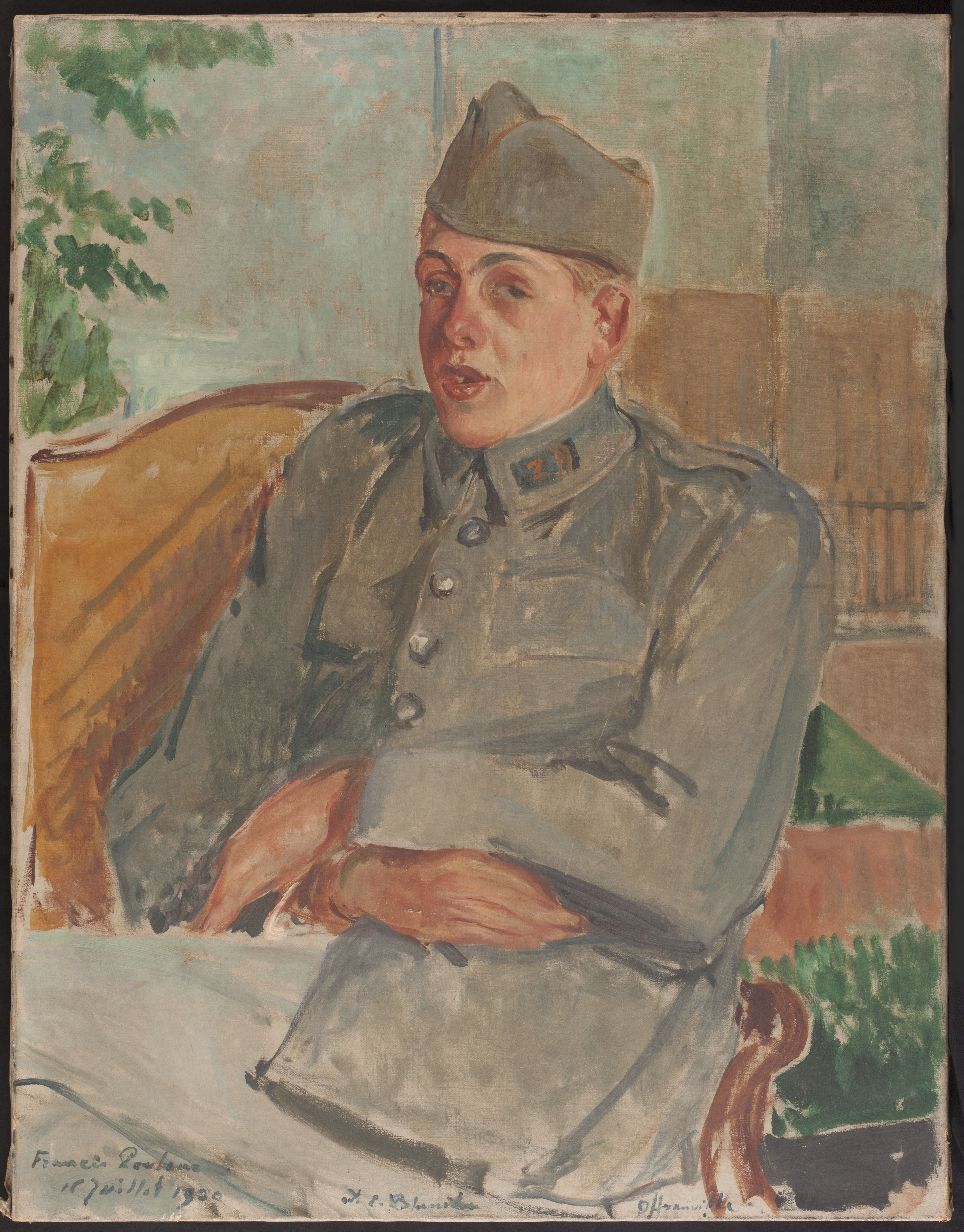 Jacques-Émile Blanche, Portrait de Francis Poulenc