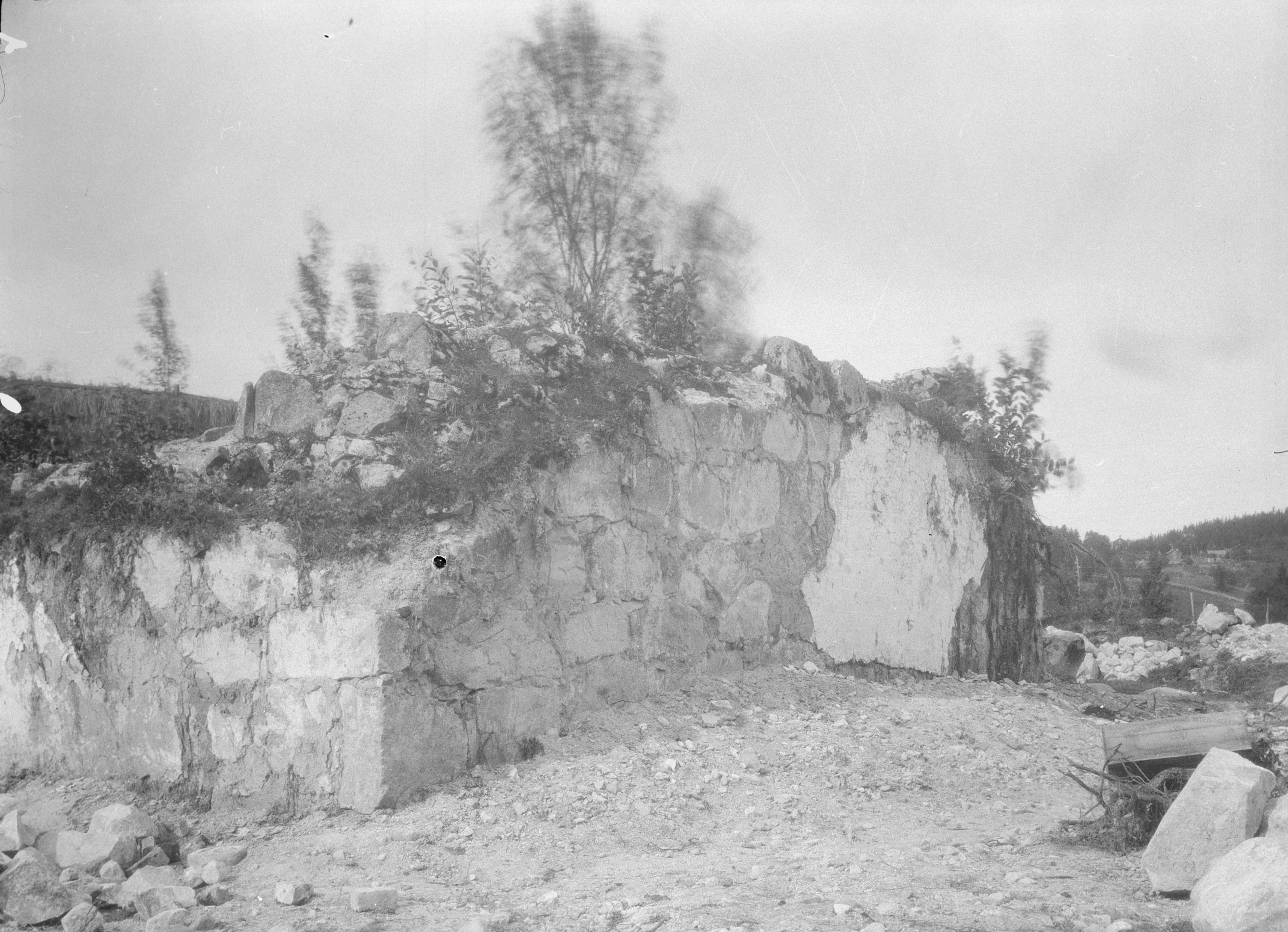 Bertil Berthelson, Bjärtrå kyrkoruin