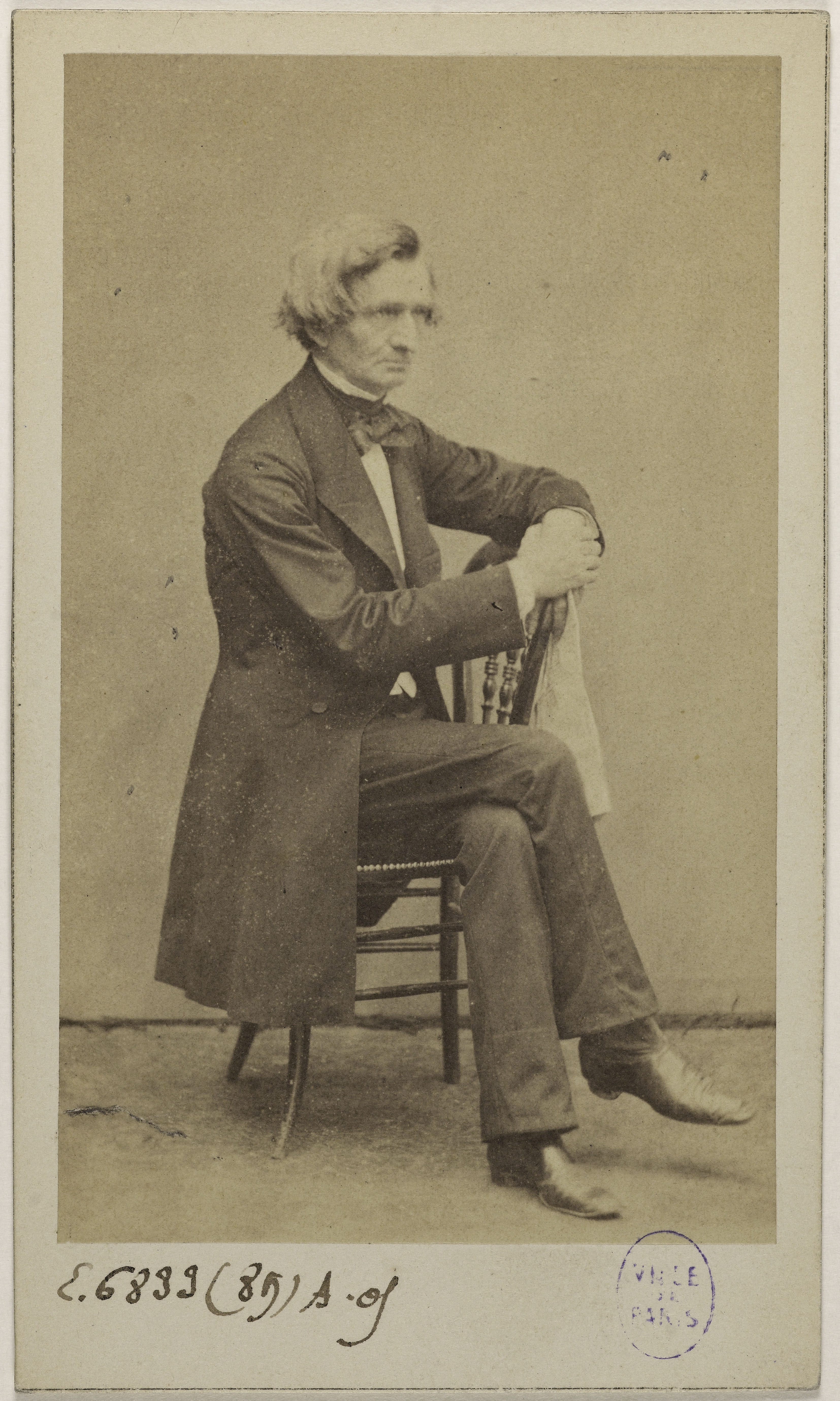 Pierre Petit & Trinquart, Portrait de Berlioz, Hector, (1803-1869), (compositeur)