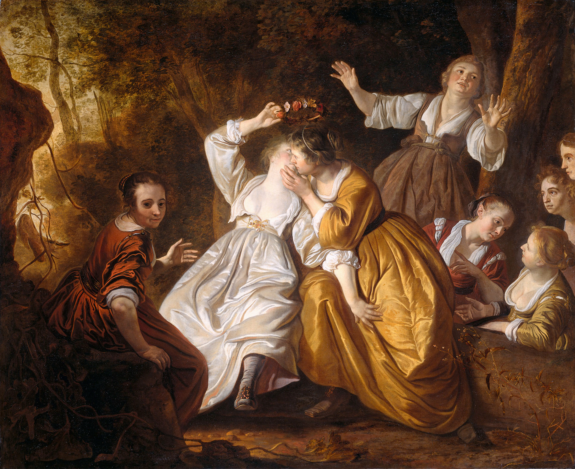 Jacob van Loo, Amarillis crowning Mirtillo