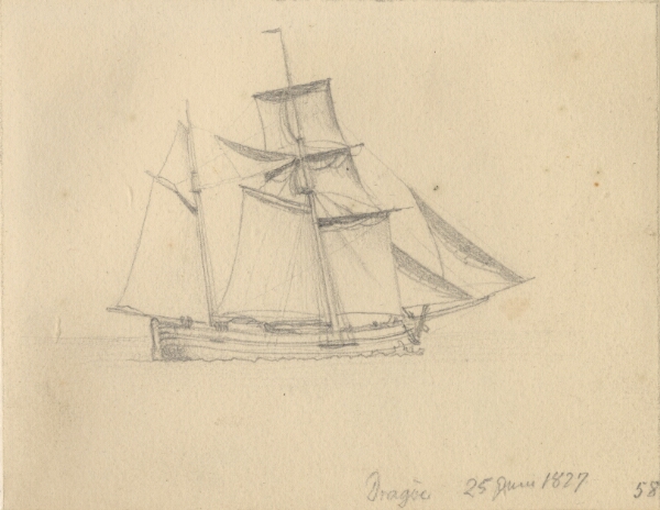 C.W. Eckersberg, En Kuf