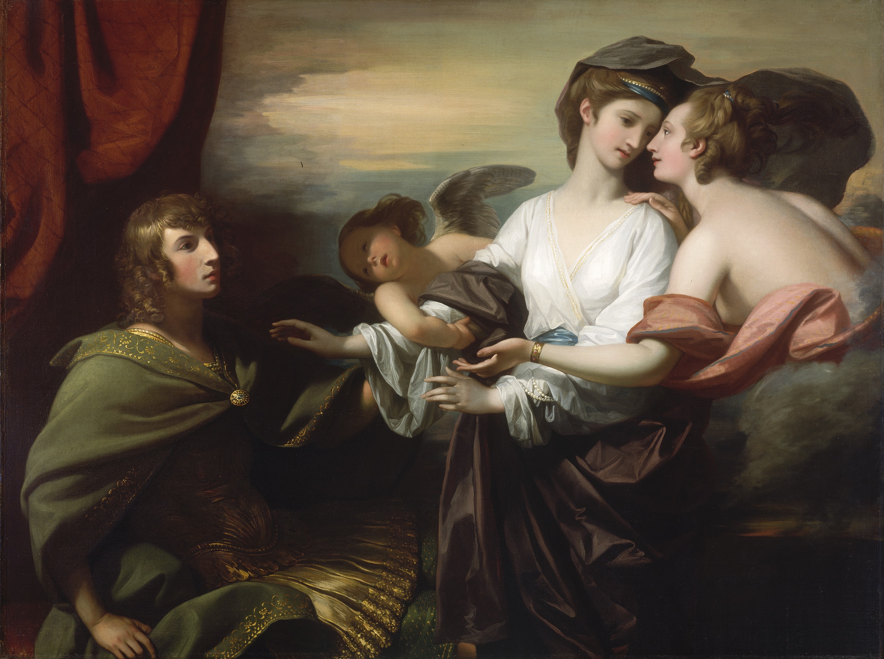 Benjamin West, Helen Brought to Paris