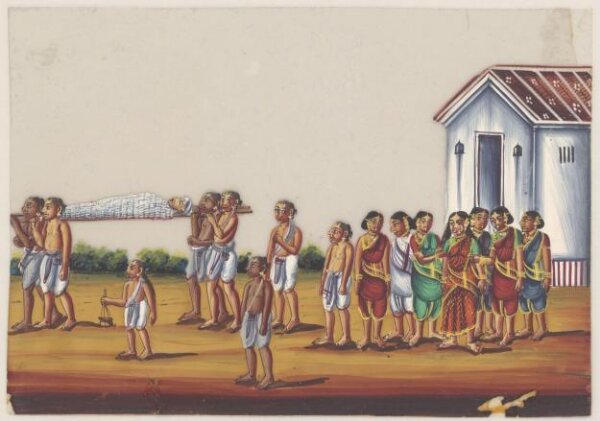 Unknown, One of eight paintings of occupations and ceremonies.