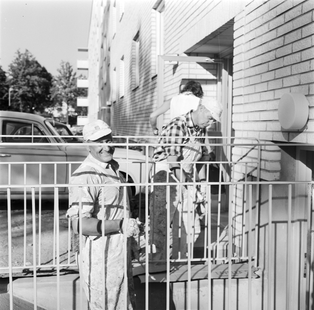 Tierp Arbetarbladet, Tierp’s largest housing project, “Banken,” Uppland, August 1968