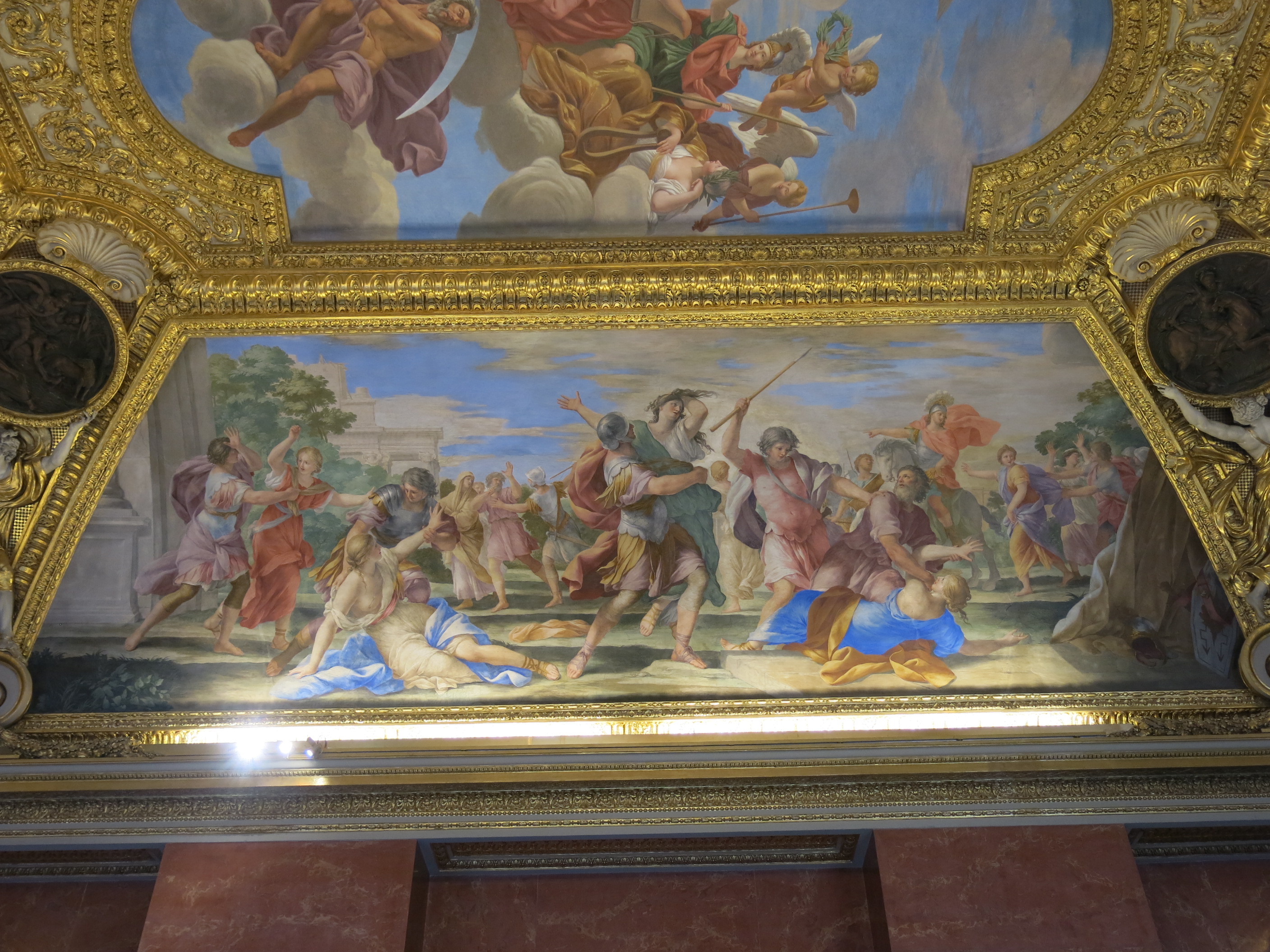 Giovanni Francesco Romanelli, L'enlèvement des Sabines