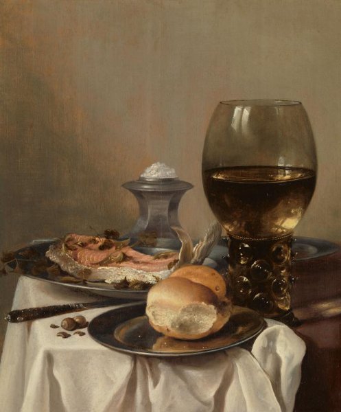 Pieter Claesz, Still Life with a Salt