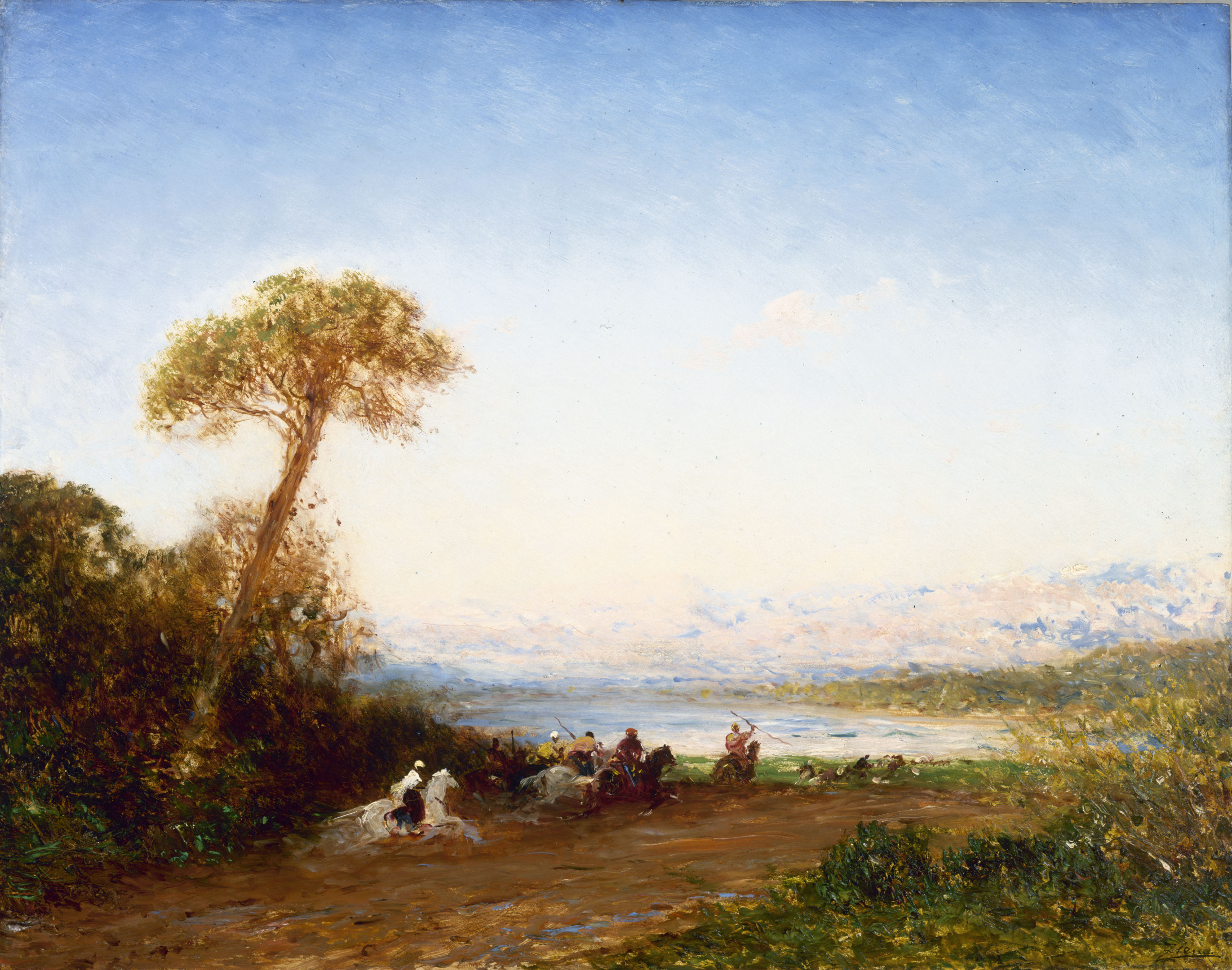 Félix Ziem, Beyrouth, retour de fantasia
