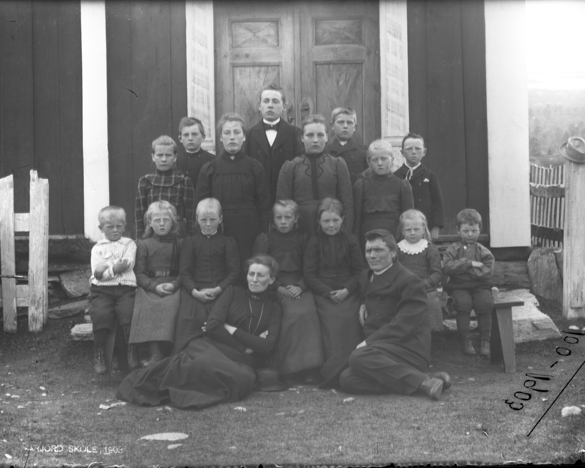 Peder J. Bredalslien, Narjord skole 1903