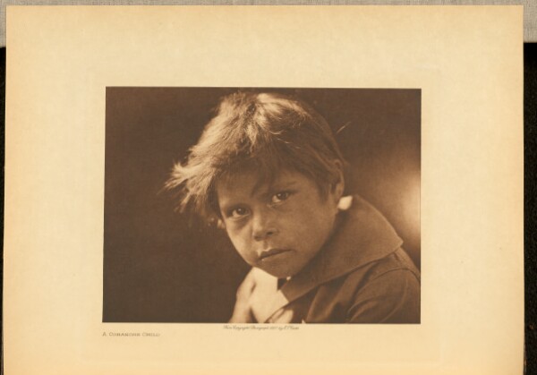 Edward S. Curtis, A Comanche Child