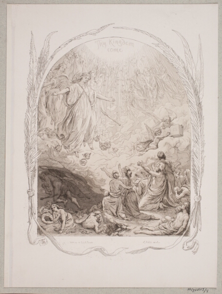 Lorenz Frølich, Illustration til "The Lord's Prayer"
