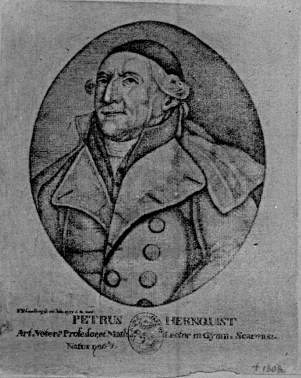 Stig Rehn, Skara. Veterinärinrättningen. Peter Hernquist. Teckning 1797.
