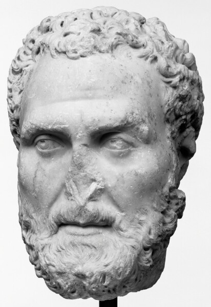 Unknown, Portrait Head of a Bearded Roman