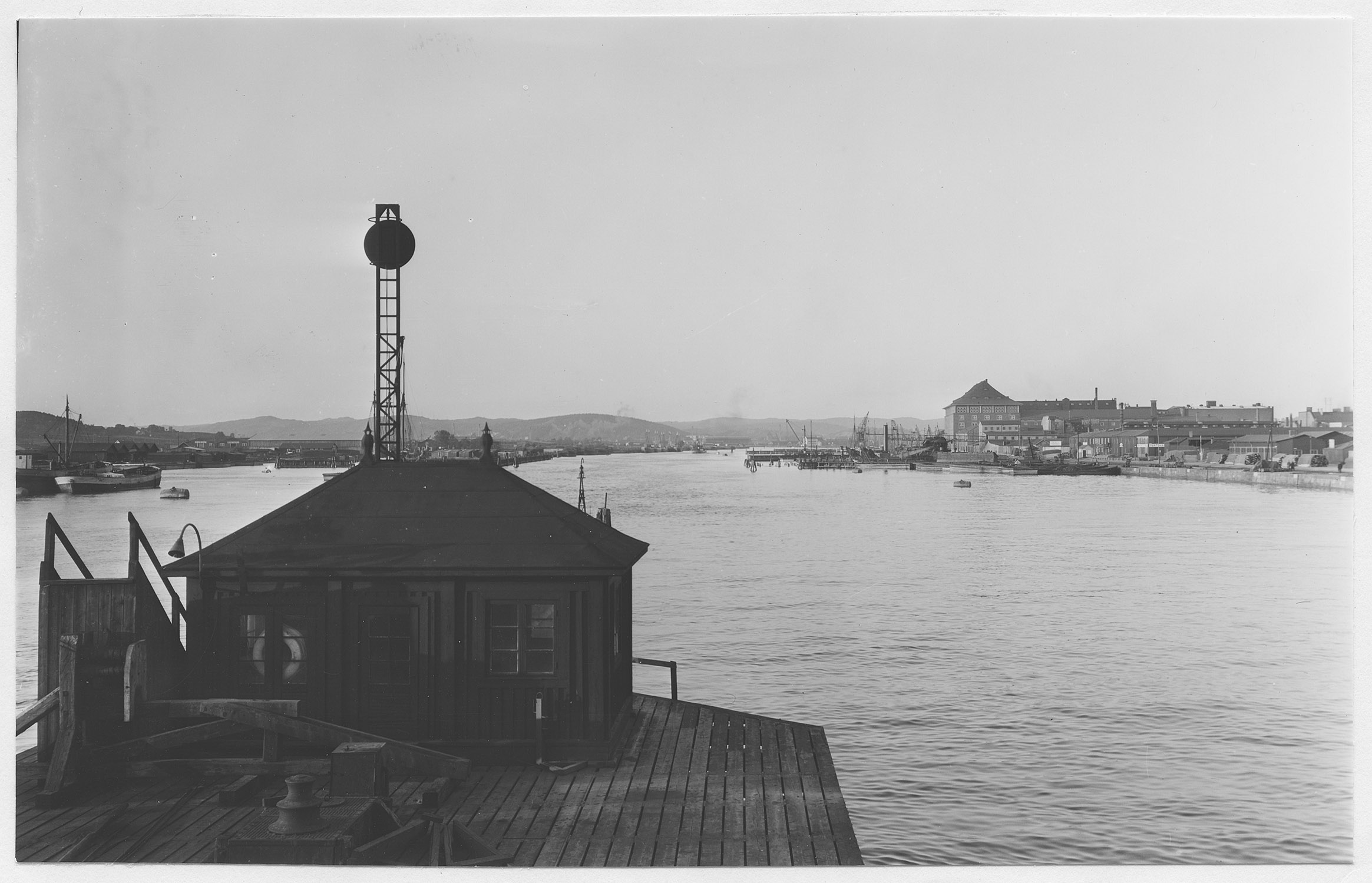 Mårten Sjöbeck, Göteborgs hamn