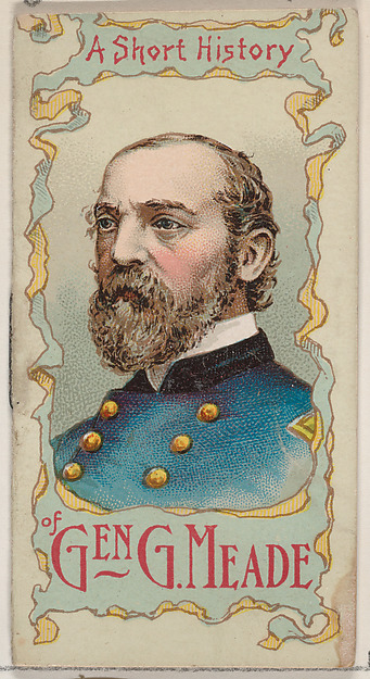 W. Duke, Sons & Co., A Short History of General George Gordon Meade, from the Histories of Generals series of booklets (N78) for Duke brand cigarettes