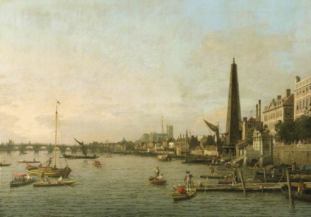 Canaletto, The Thames at Westminster