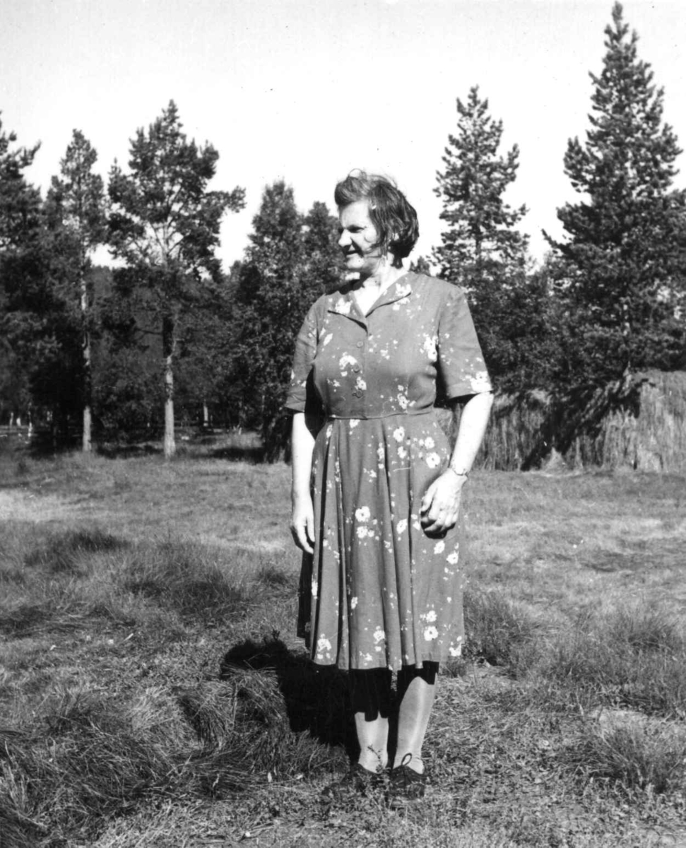 Virginia Raymond Davidson, Portrett av Kirsten Hætta, juli 1961.