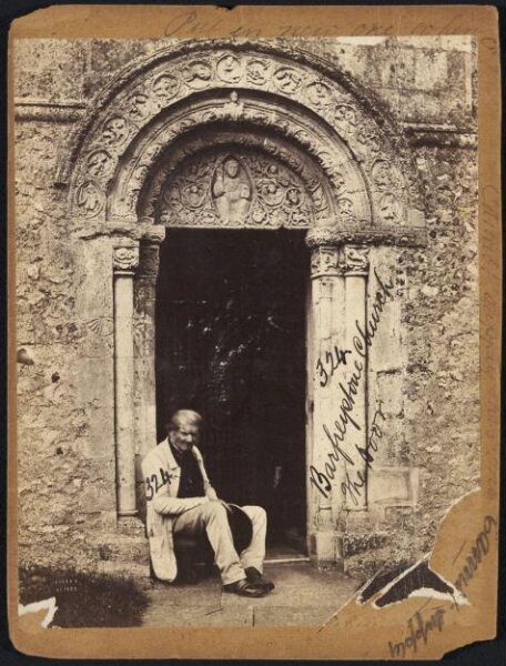 Francis Frith, Barfreystone Church.  The Door