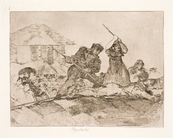 Francisco de Goya, Pøbel (28)