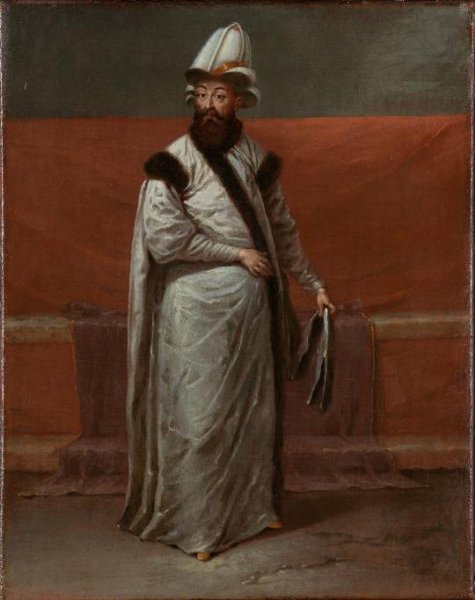 Jean Baptiste Vanmour, De grootvizier Nevşehirli Damat Ĭbrahim Pasa