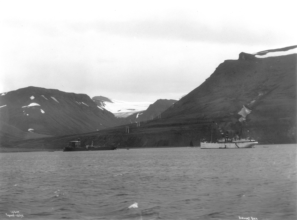 Anders Beer Wilse, Prot: Advent Bay ved Kul Companiet 17/8 1909