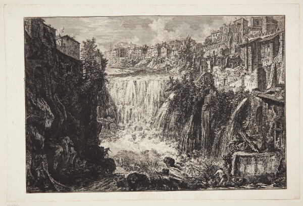 Giovanni Battista Piranesi, Vandfaldet i Tivoli