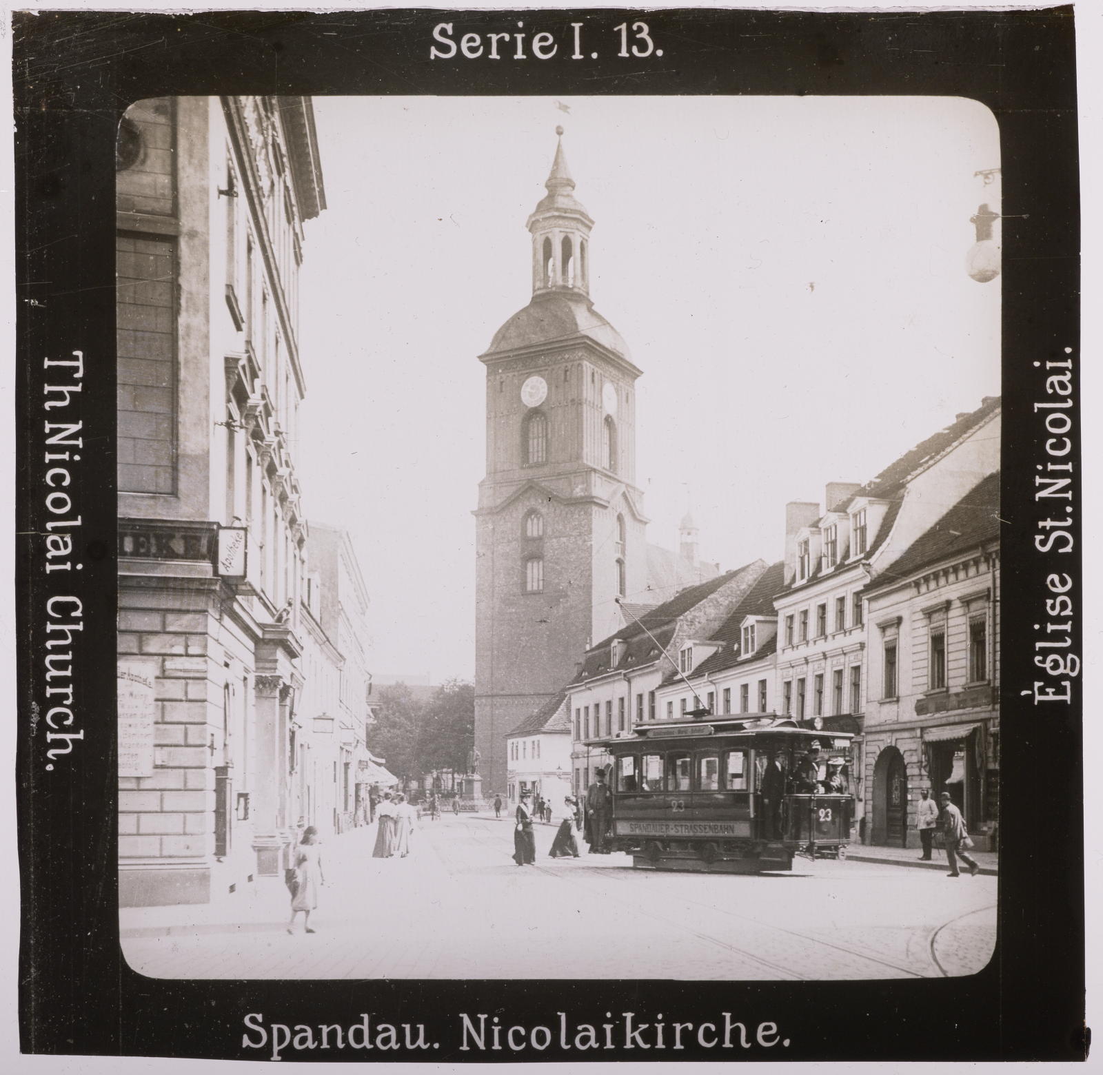 Desconegut, Spandau. Nicolaikirche Projection für Alle