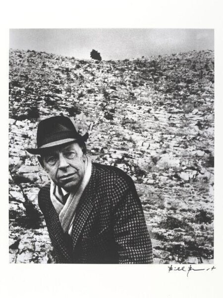 Bill Brandt, Jean Dubuffet on the Col de Vence, Alpes Maritimes