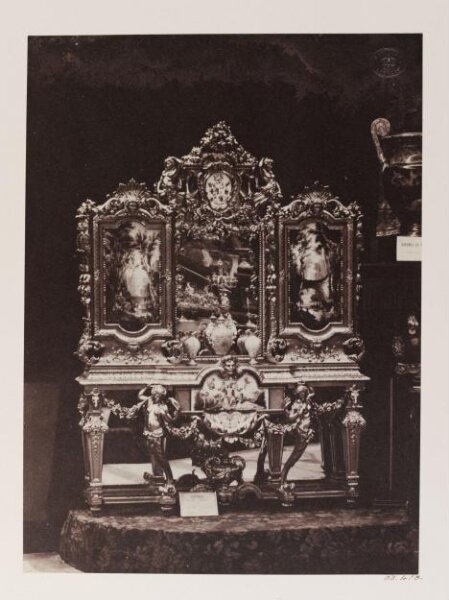 Unknown, Ornate cabinet from the Paris Universal Exhibition, 1855