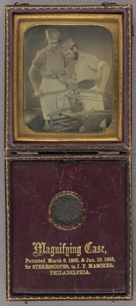 Unknown, [Portrait of Two Metalworkers]