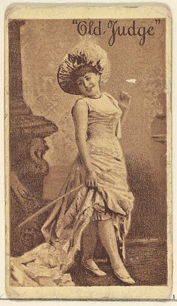 Goodwin & Company, Actress from the Old Judge series (N167) for Old Judge Cigarettes