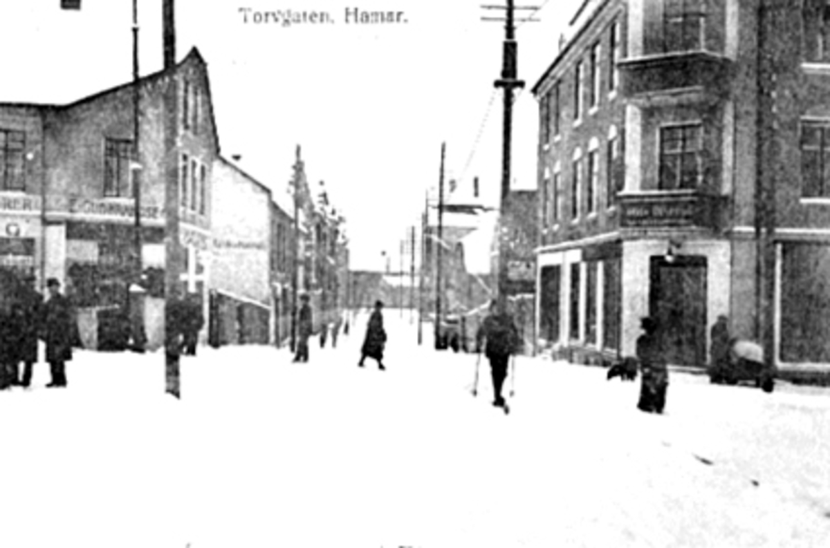 Anno Domkirkeodden, FOLK, SKI, TORGGT. , VINTER