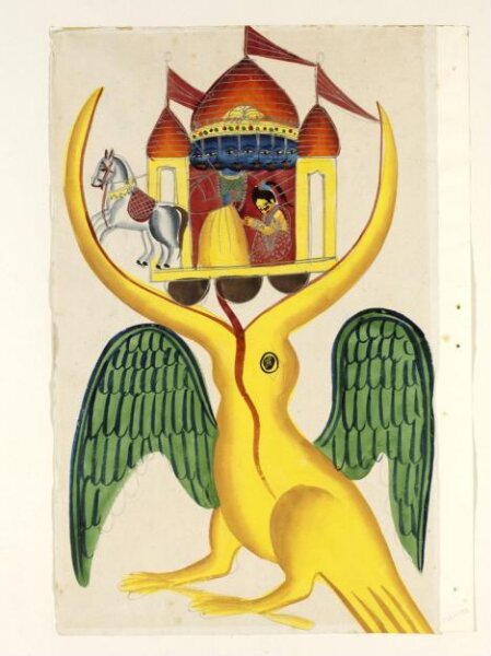 Unknown, Jatayu, Sita and Ravana