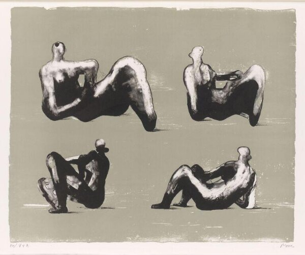 Henry Moore, Four Reclining Figures