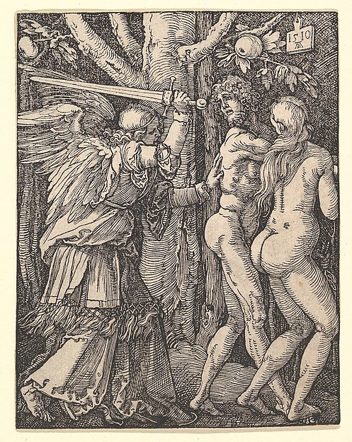 Albrecht Dürer, The Expulsion from Paradise, from "The Small Passion"