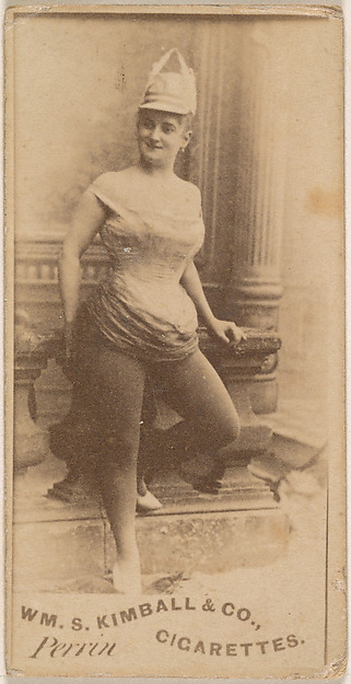 William S. Kimball & Company, Miss Perrin, from the Actresses series (N203) issued by Wm. S. Kimball & Co.
